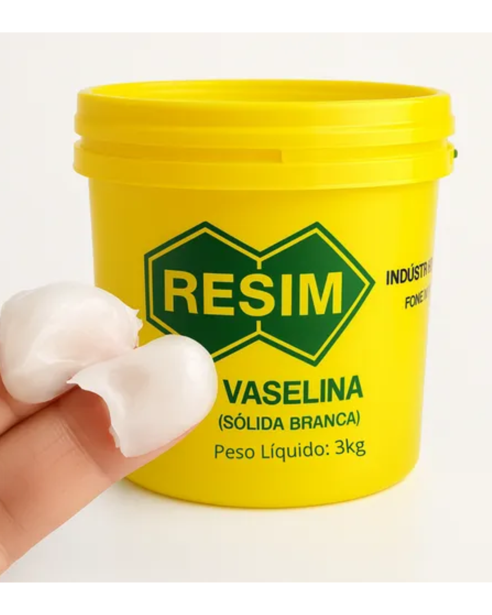 Vaselina Solida Industrial Branca 3kg Resim