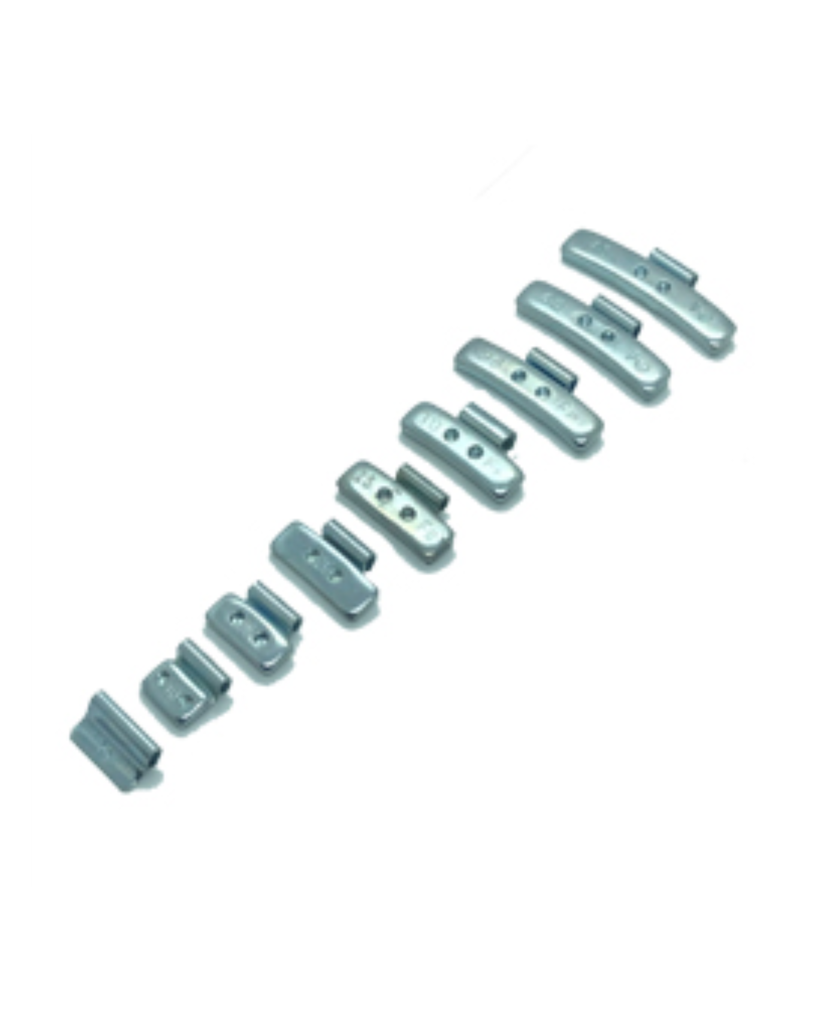 Contrapeso Aço Garra Baixa do 5 até 50 gramas