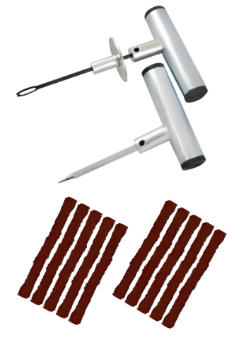 Ferramenta P/ Borracharia Profissional 10 Remendos Macarrão